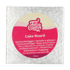 Semelle Cake Board Carré Argent