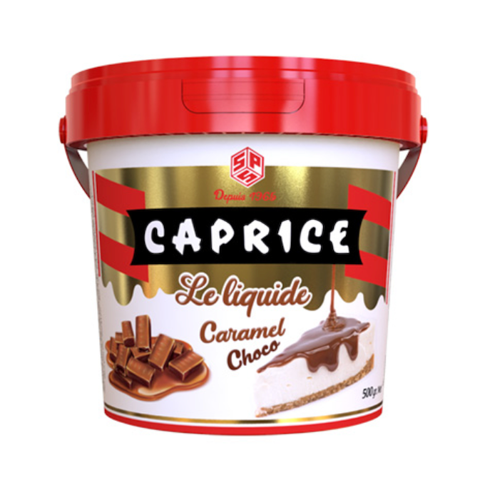 Coulis caramel chocolat Caprice 500 g