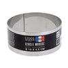 Cercle à mousse inox Hauteur 4,5cm