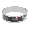 Cercle à mousse inox Hauteur 4,5cm