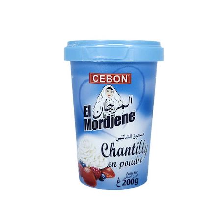 Chantilly en poudre El Mordjene