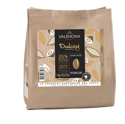 Chocolat blond Dulcey 35 % 1 kg Valrhona