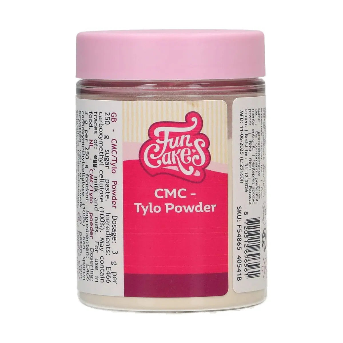 Poudre CMC Tylose 60 g FunCakes