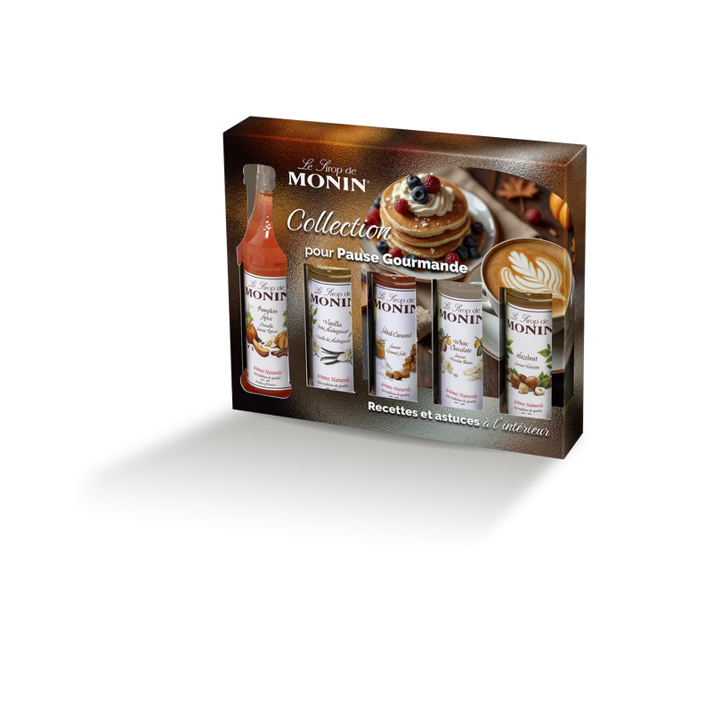 Coffret de sirops Pause Gourmande 5 x 5 cl Monin
