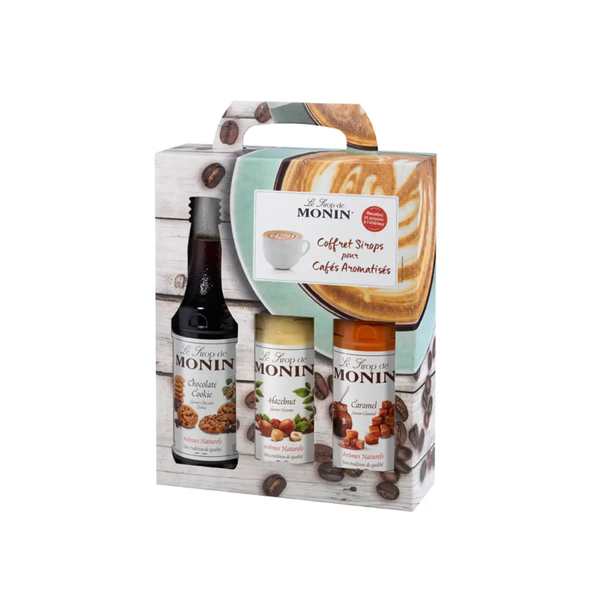 Coffret de sirops pour café 3 x 25 cl Monin