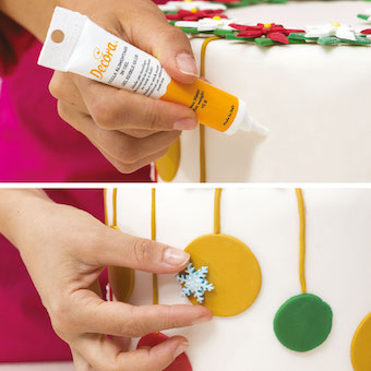 Colle alimentaire en tube Decora