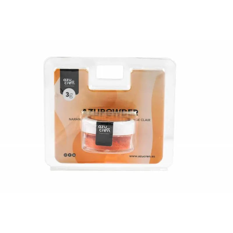 Colorant en poudre orange clair concentré Azucren 3 g