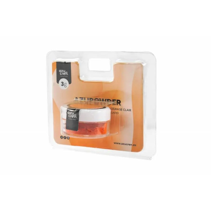 Colorant en poudre orange clair concentré Azucren 3 g