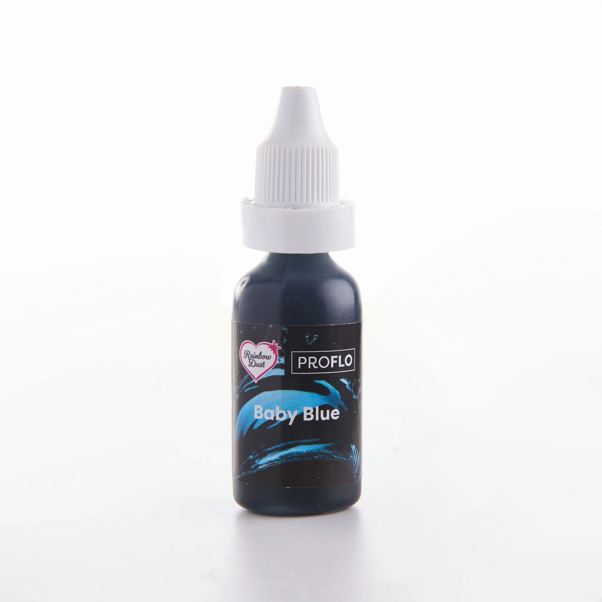 Colorant liquide aérographe ProFlo bleu bébé Rainbow Dust