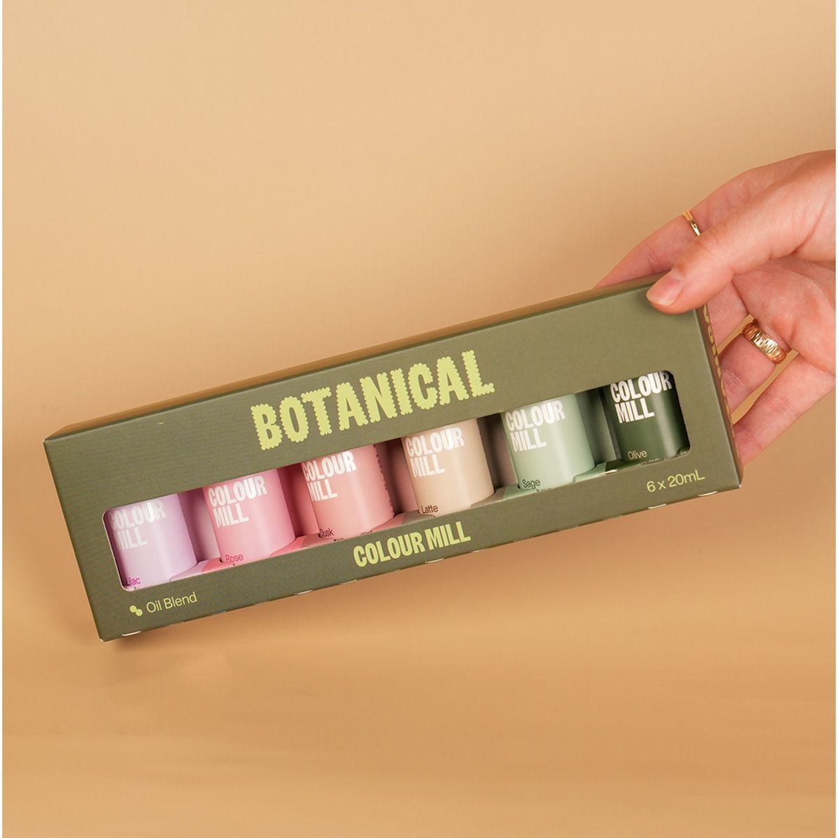 Set de 6 colorants Oil Blend Botanicals Colour Mill