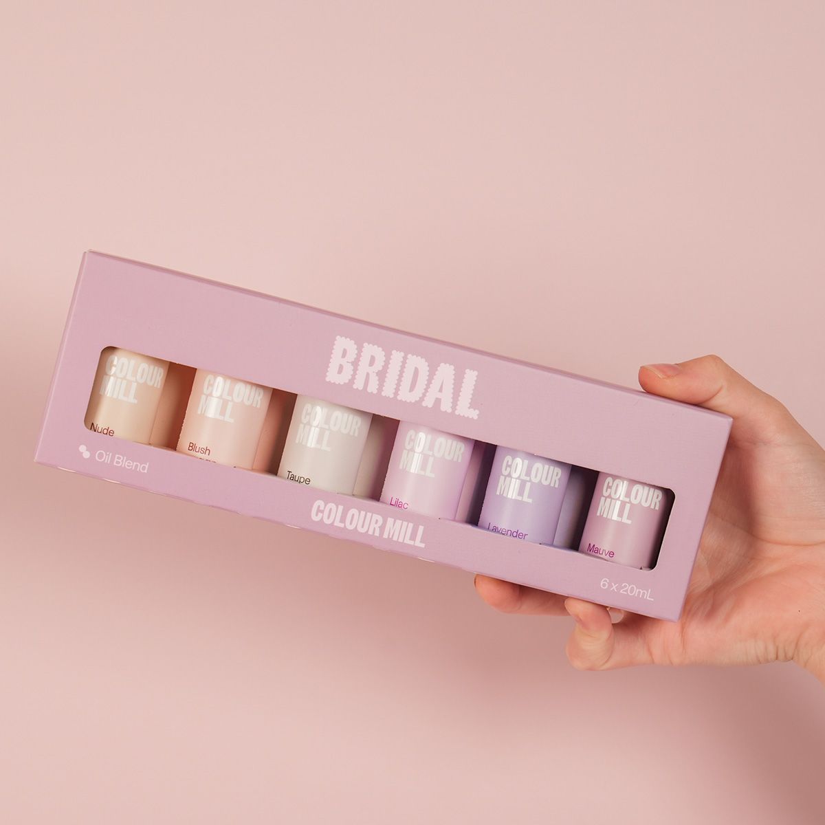 Set de 6 colorants Oil Blend Bridal Colour Mill