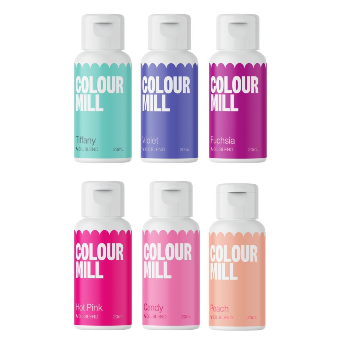 Set de 6 colorants Oil Blend Fairy Tale Colour Mill
