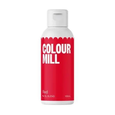 Colorant à base d'huile Oil Blend rouge Colour Mill