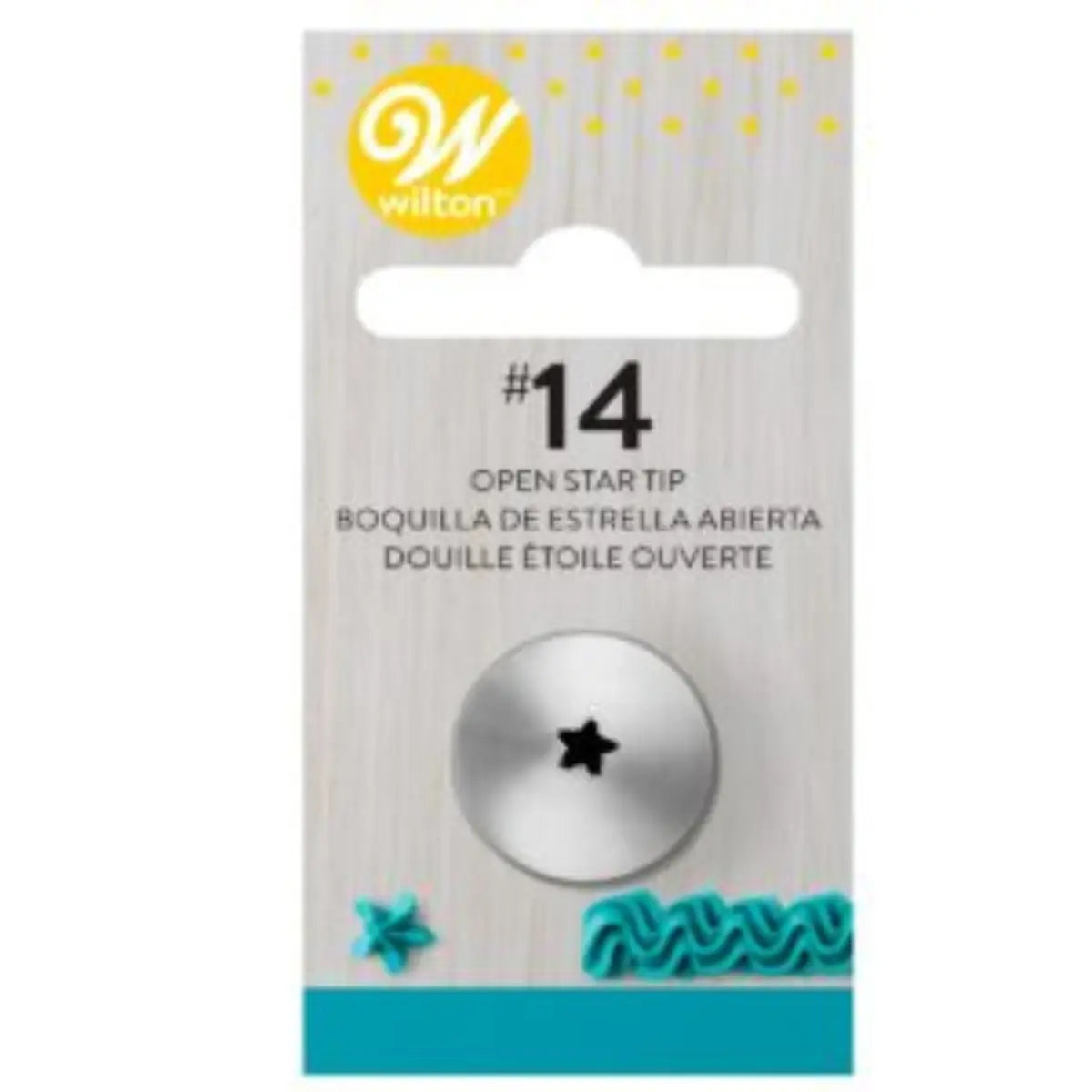 Douille étoile ouverte #014 Wilton