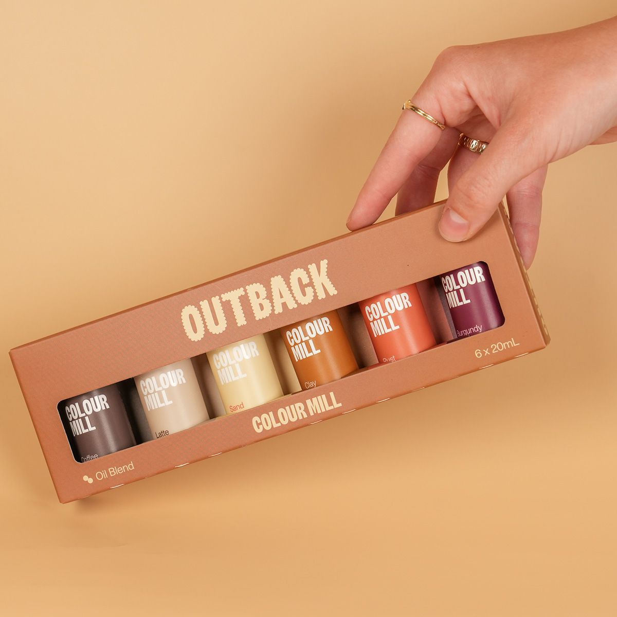 Set de 6 colorants Oil Blend Outback Colour Mill