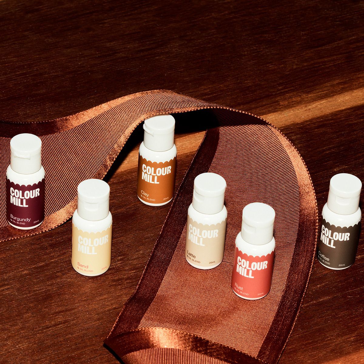 Set de 6 colorants Oil Blend Outback Colour Mill