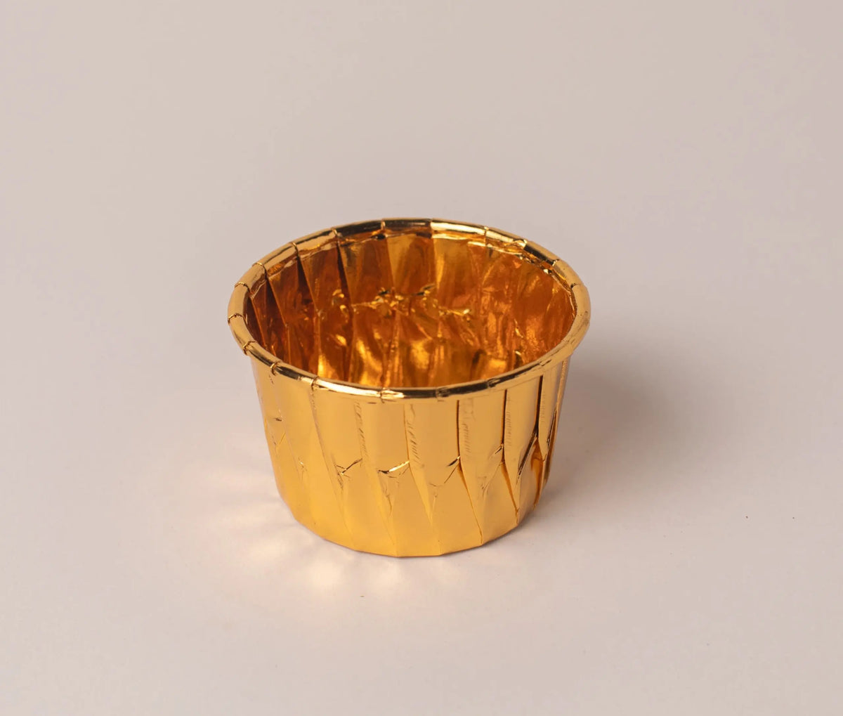 Caissettes plissées or 5 cm x12