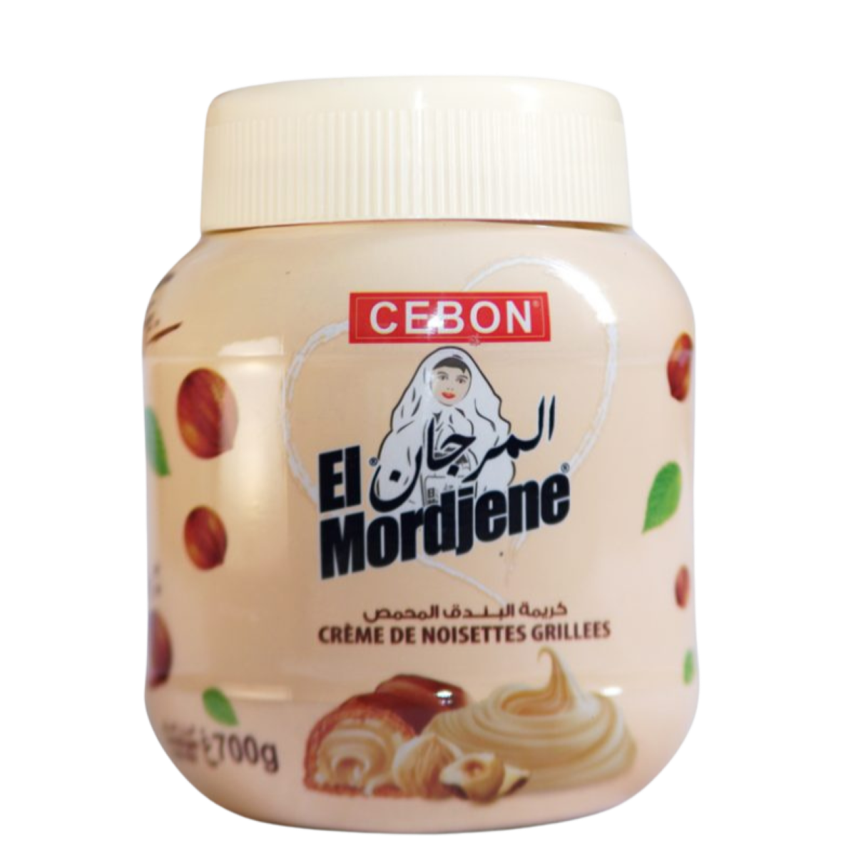 Crème de noisettes grillées El Mordjene