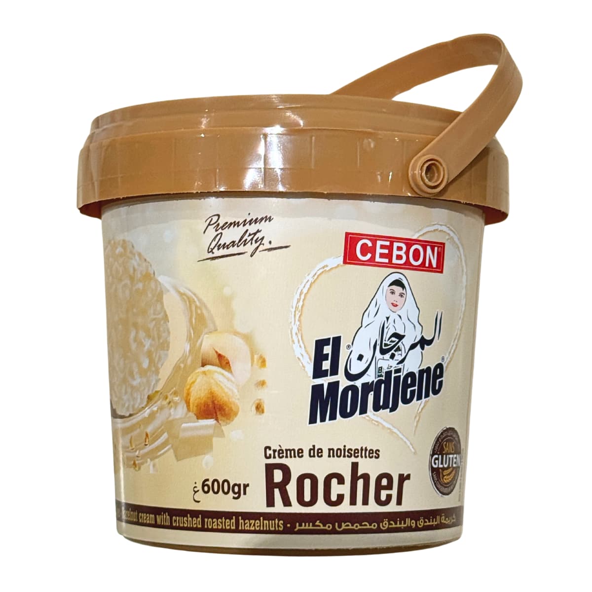 Crème de noisettes Rocher 600 g El Mordjene