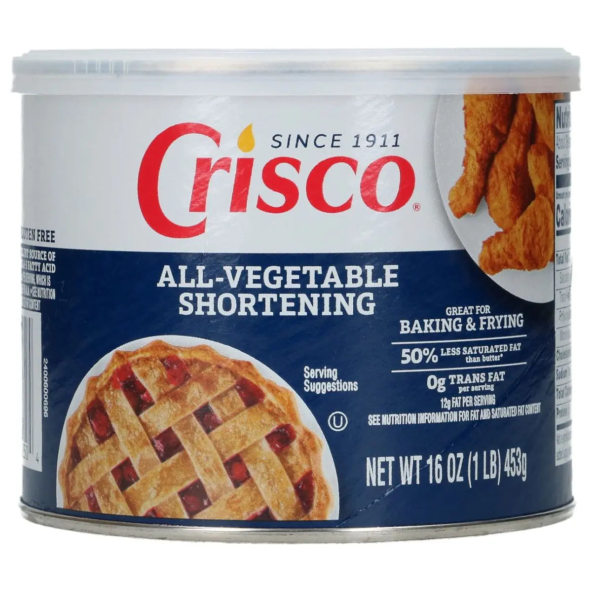 Graisse végétale Crisco 450 g