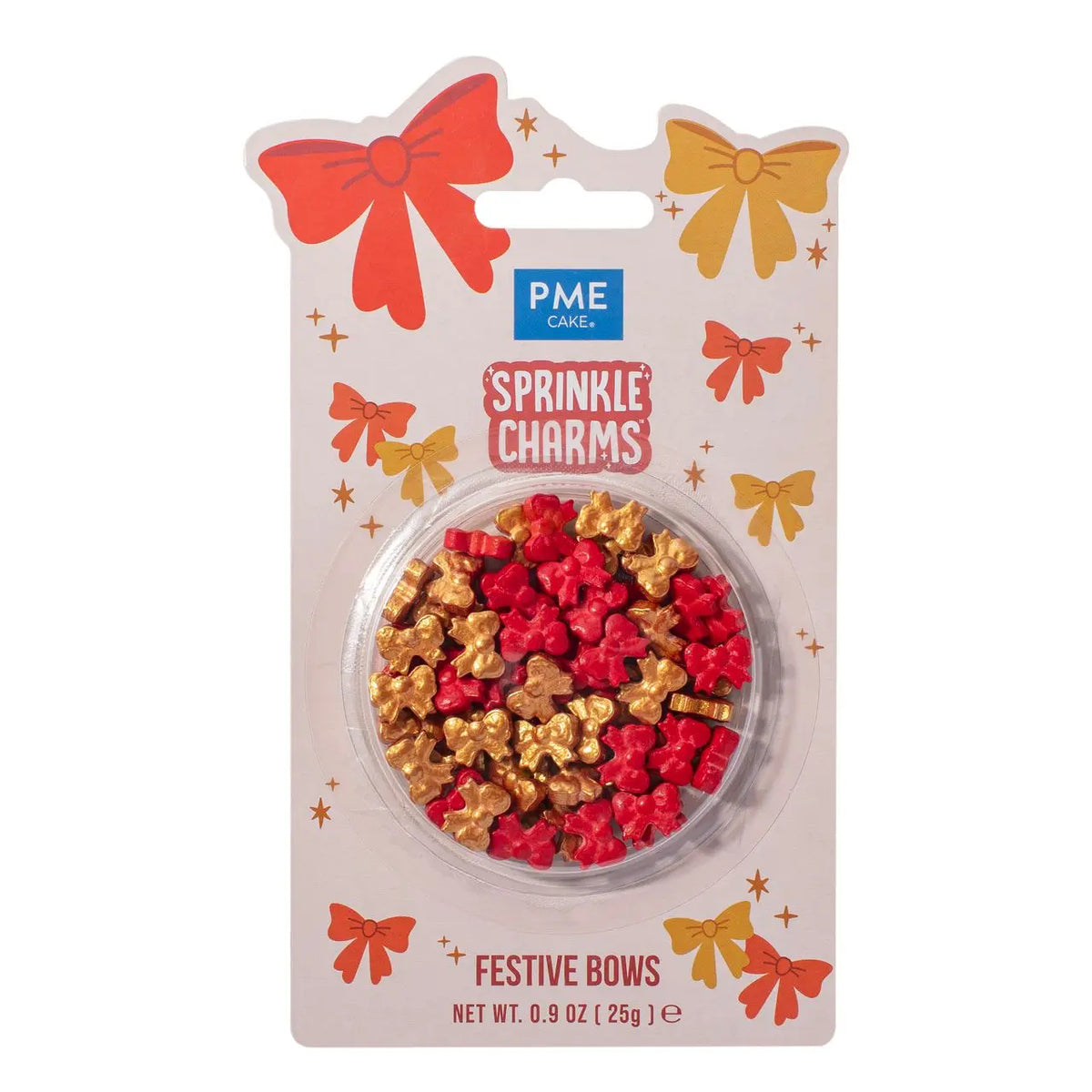 Décors en sucre nœuds festifs 25 g PME