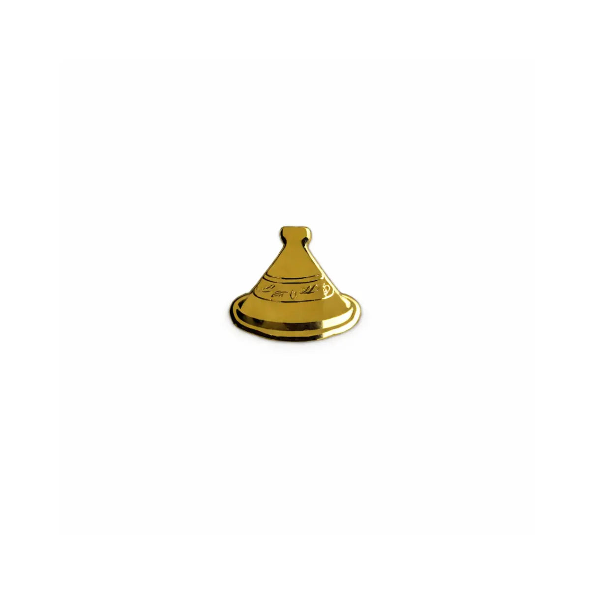 Décors acrylique doré Tajine lot de 25
