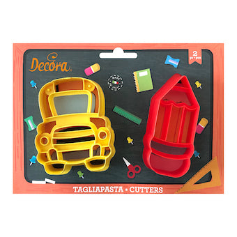 Découpoirs Back to School x2 Decora