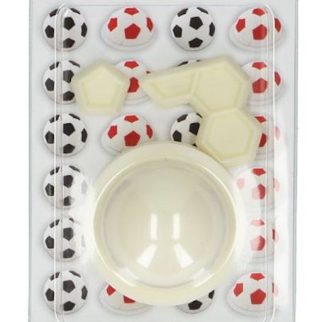 Découpoirs et moules ballon de football 3D