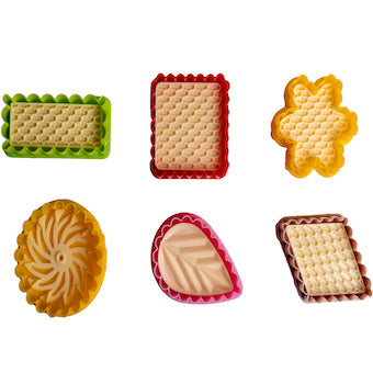 Découpoirs à sablés chaîne lot de 6