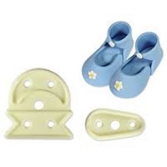 Découpoirs chausson bébé lot de 3