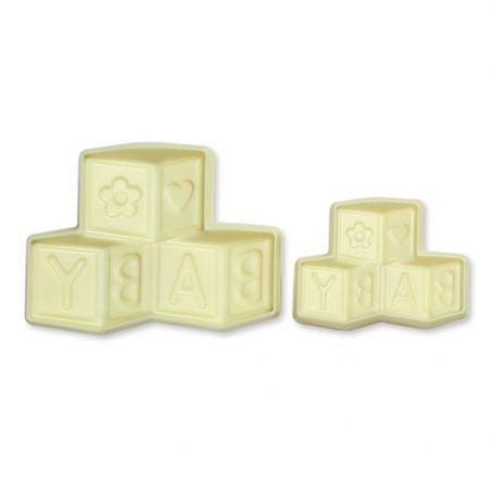 Découpoirs cubes bébé lot de 2
