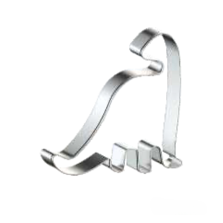 Découpoir dinosaure en métal