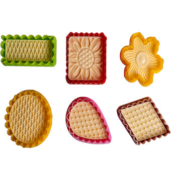 Découpoirs à sablés chaîne lot de 6