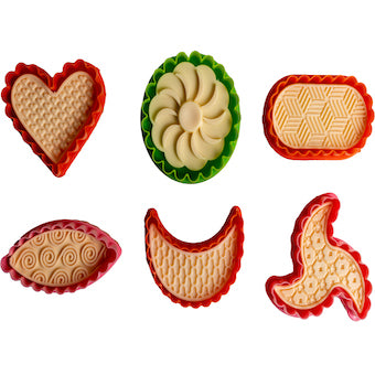 Découpoirs à sablés mix lot de 6