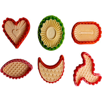 Découpoirs à sablés mix lot de 6