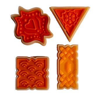 Découpoirs à sablés Mix lot de 4