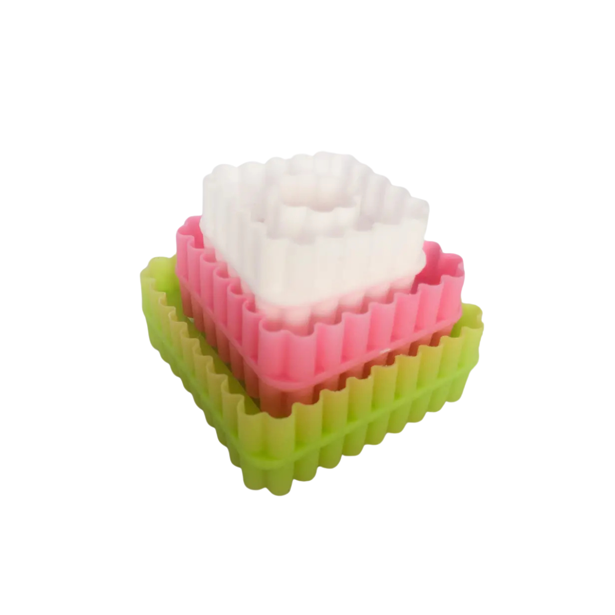 Découpoirs à sablés carrés lot de 3 tailles