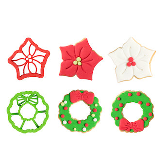 Découpoirs fleur et couronne x2 Decora