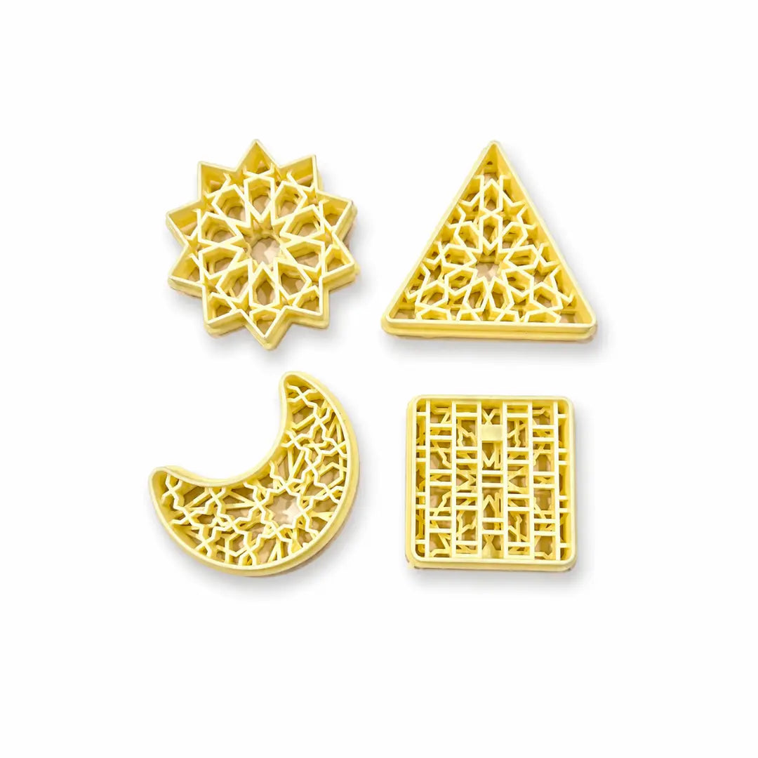Découpoirs Noor pour sablés orientaux lot de 4
