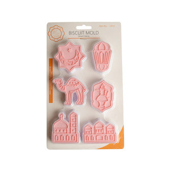 Découpoirs et empreintes orientaux x6