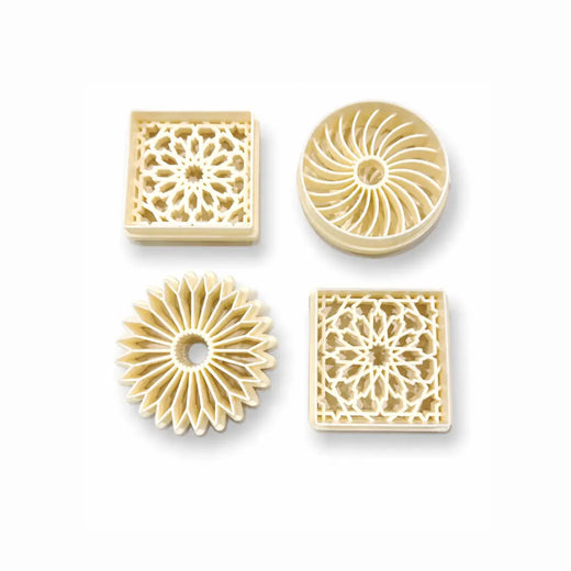 Découpoirs Zellige Lot de 4 – Sablés Orientaux & Biscuits Décorés