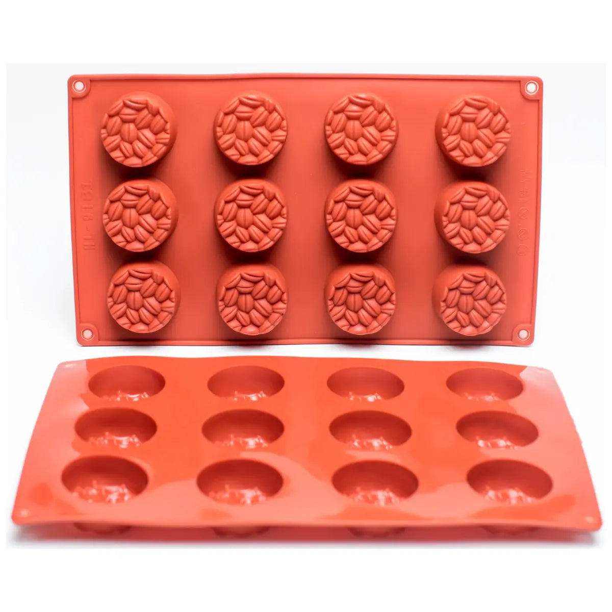 Moule silicone 12 grains de café