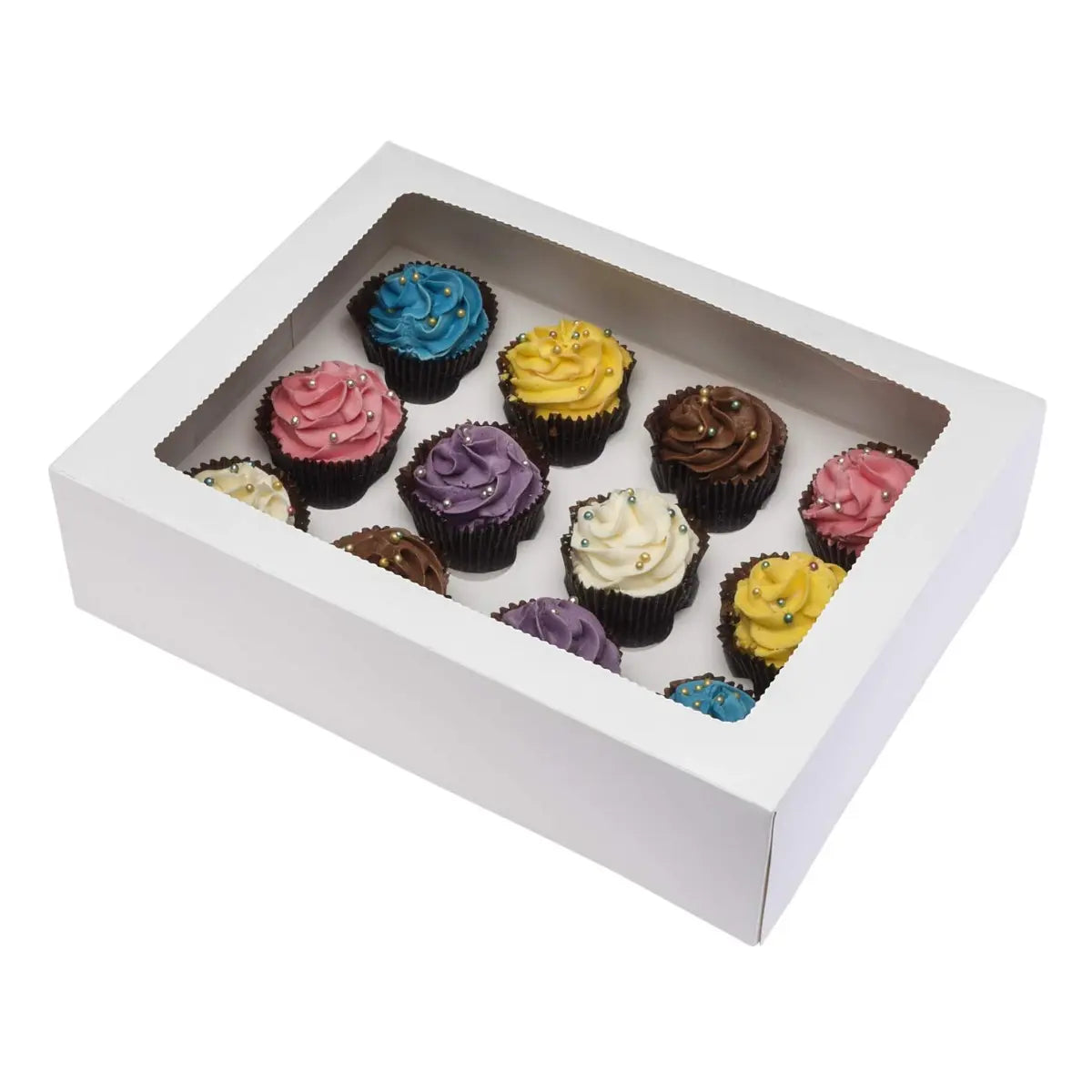Boîte et insert pour 12 cupcakes