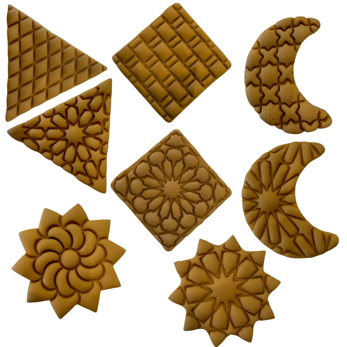 Découpoirs Noor pour sablés orientaux lot de 4