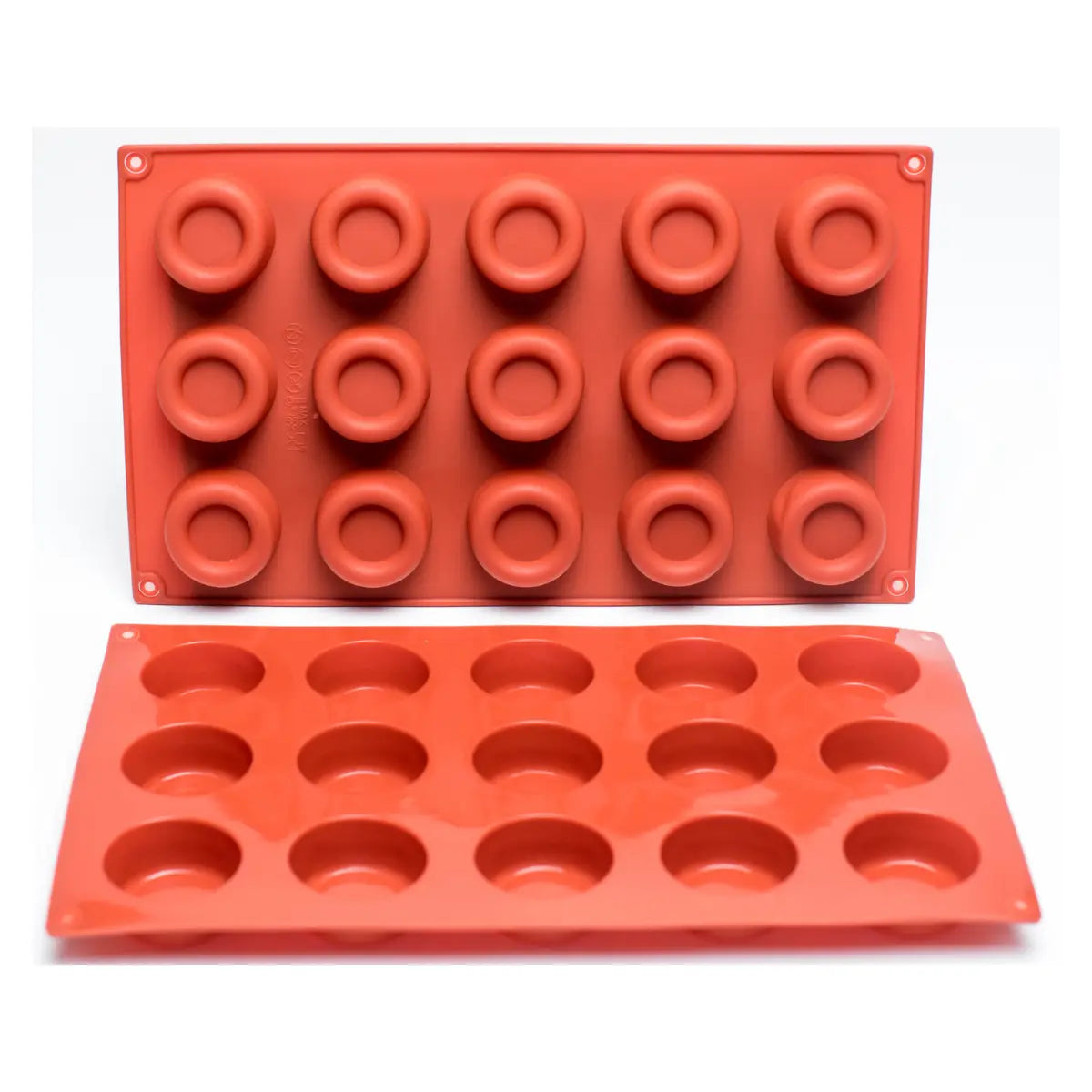 Moule silicone 15 savarins Ronds