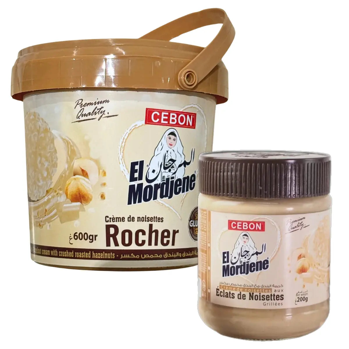 Crème de noisettes Rocher 600 g El Mordjene
