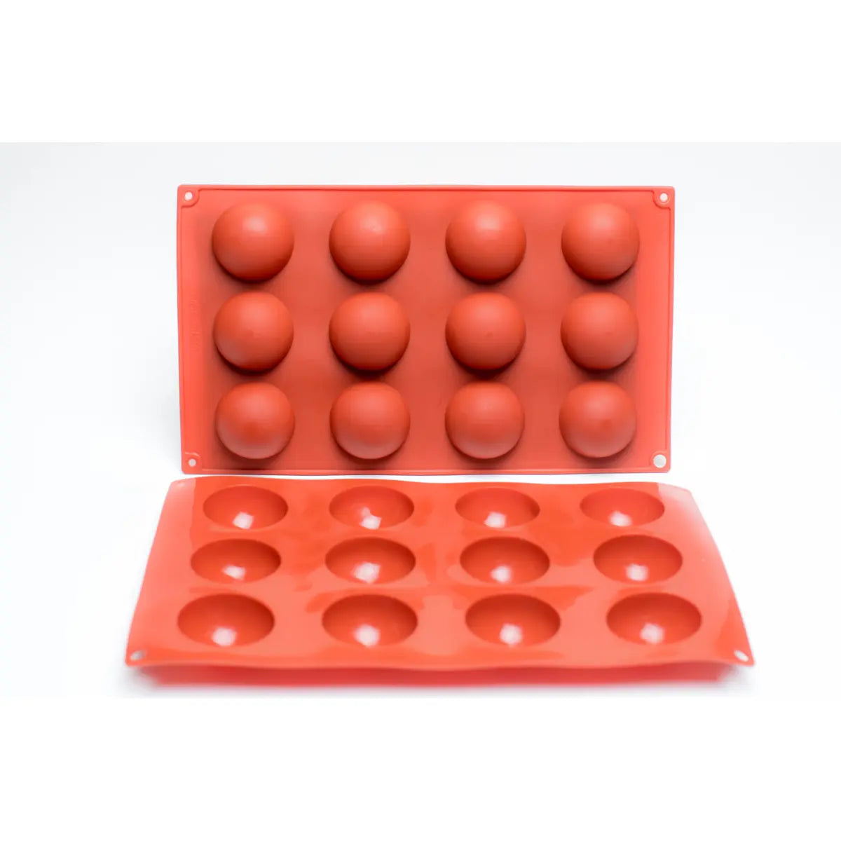 Moule silicone 12 demi-sphères