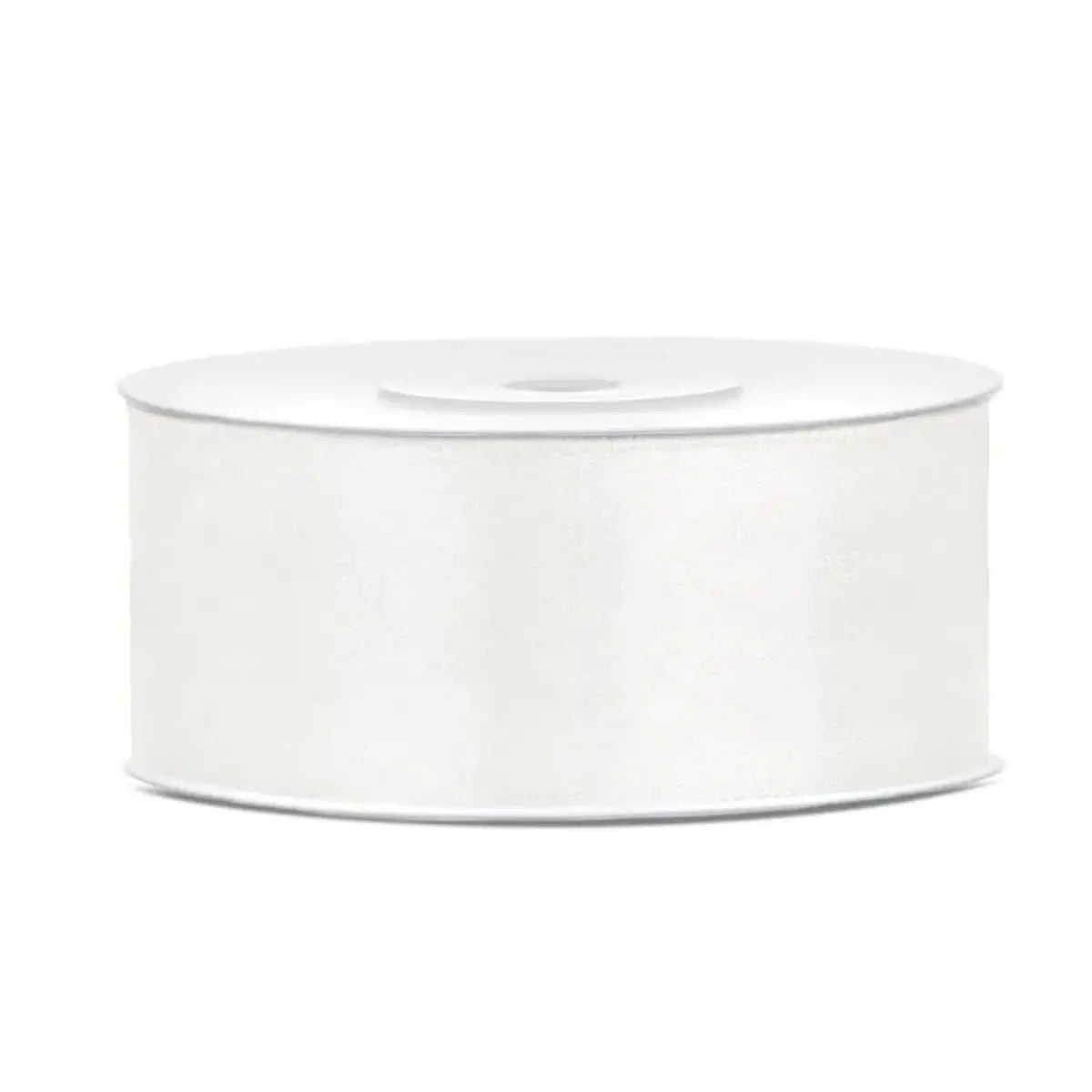 Ruban satin crème largeur 2,5 cm longueur 25 m PartyDeco