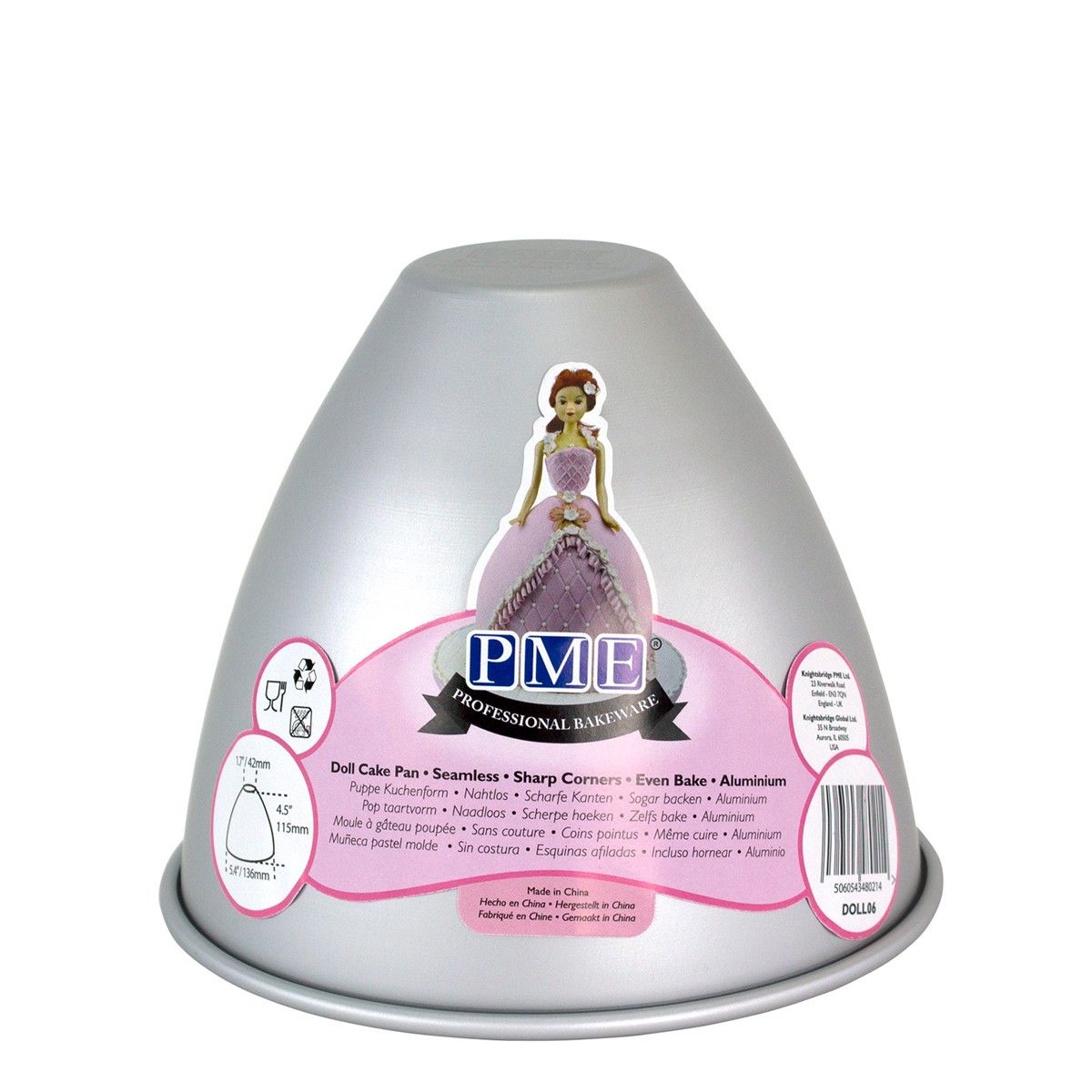 Moule à gâteau poupée Ø 13 cm PME
