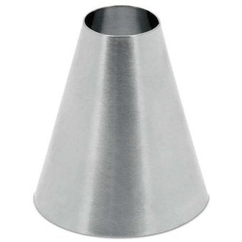 Douille ronde 1A en inox 1,4 cm